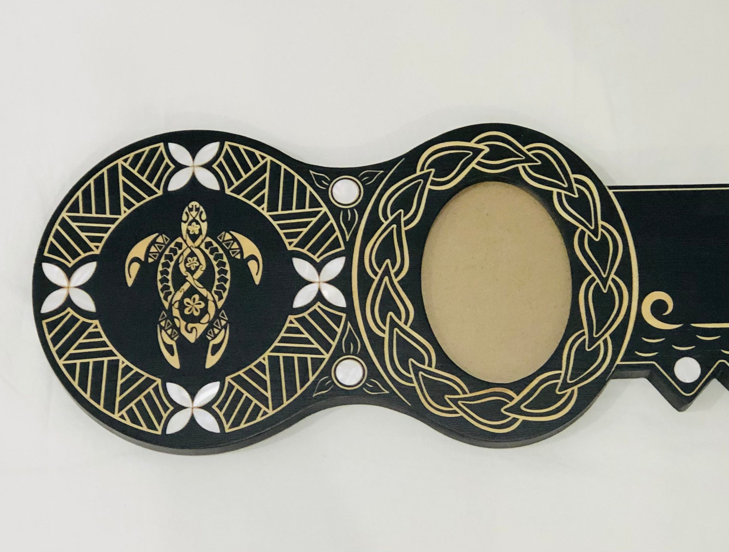 21st Island Design Key with Laser Engraved Patterns & Turtle with White Mother Of Pearl Shell Inlays - Design 2135 21st Keys 21st Island Design Key with Laser Engraved Patterns & Turtle with White Mother Of Pearl Shell Inlays - Design 2135 21st Keys