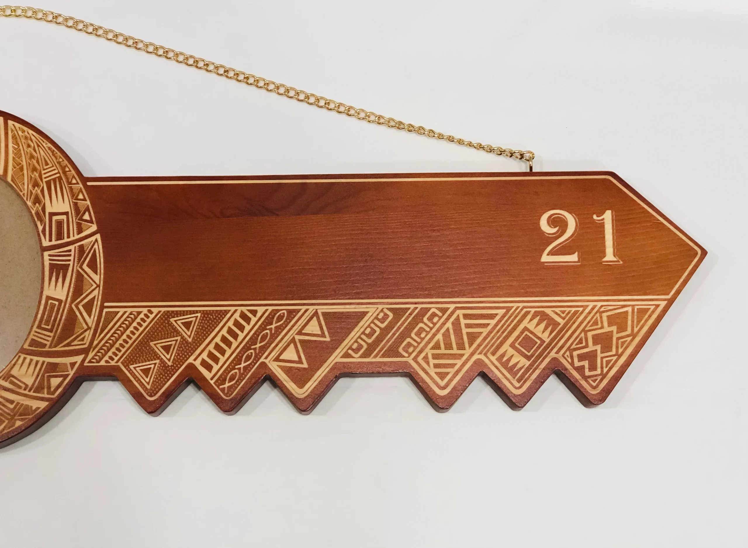 21st Key Island Tattoo Design With Laser Engraved Samoan Sila In The Middle - Design 2108 21st Keys 21st Key Island Tattoo Design With Laser Engraved Samoan Sila In The Middle - Design 2108 21st Keys