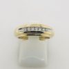 10ct Yellow Gold Channel Set Diamond Band