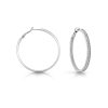 9ct Yellow Gold 25mm Diameter Twist Round Hoop Earrings Gold Earrings 