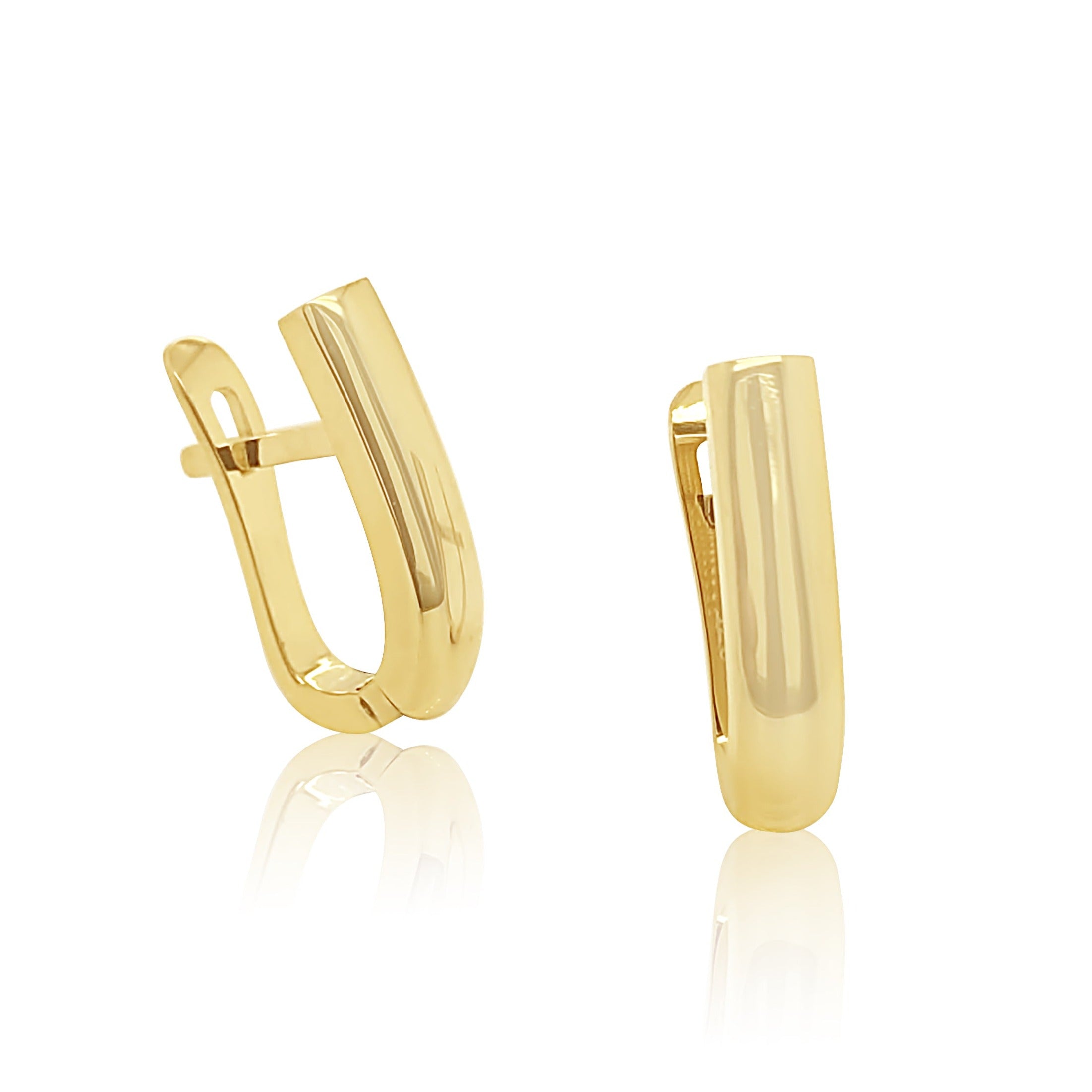 9ct Yellow Gold Huggie Earrings Gold Earrings 