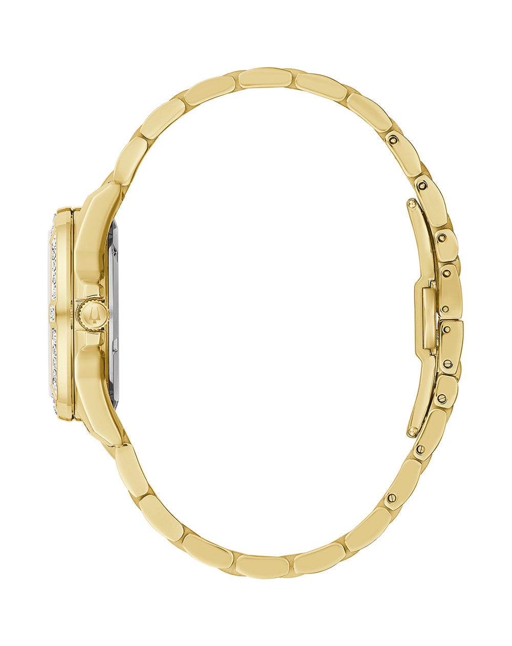 BULOVA MARINE STAR LADIES DIAMOND SET GOLD BRACELET - 98R294 bulova BULOVA MARINE STAR LADIES DIAMOND SET GOLD BRACELET - 98R294 bulova