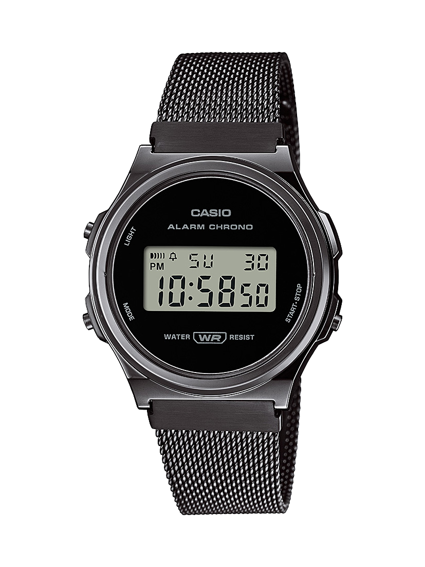 Casio Vintage Digital Round Face - A171WEMB-1A CASIO 