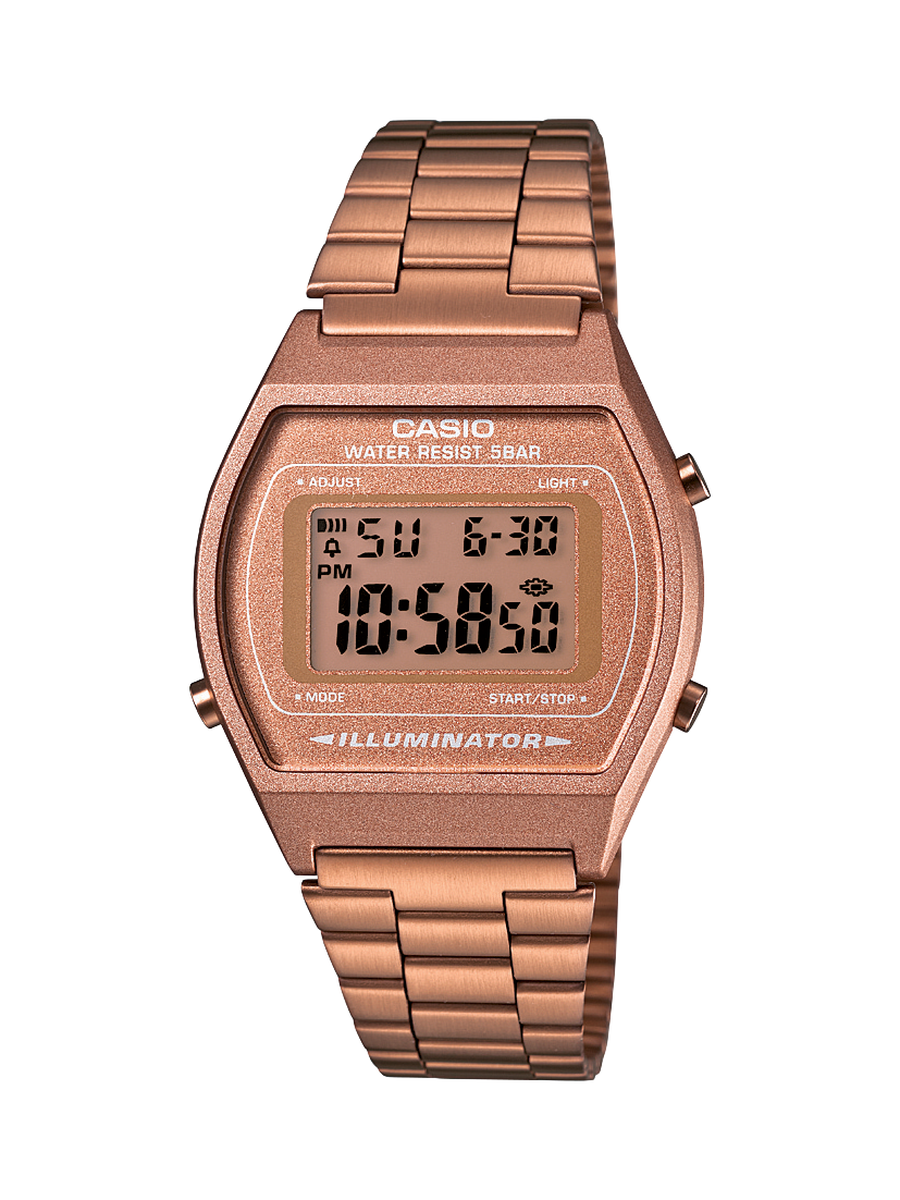 CASIO B640WC-5A Rose Gold Digital Watch CASIO 