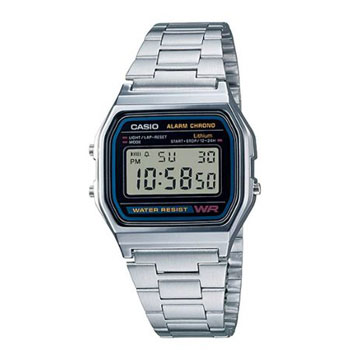 CASIO MENS DIGITAL WATCH - A158WA-1D CASIO 