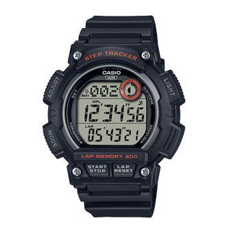 Casio Digital Steptracker Watch - WS2100H-1A CASIO 