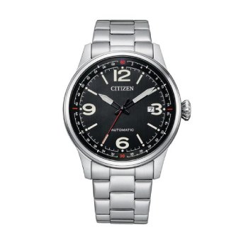 Citizen Gents Automatic Stainless Steel Watch - NJ0160-87E Citizen Eco-Drive 
