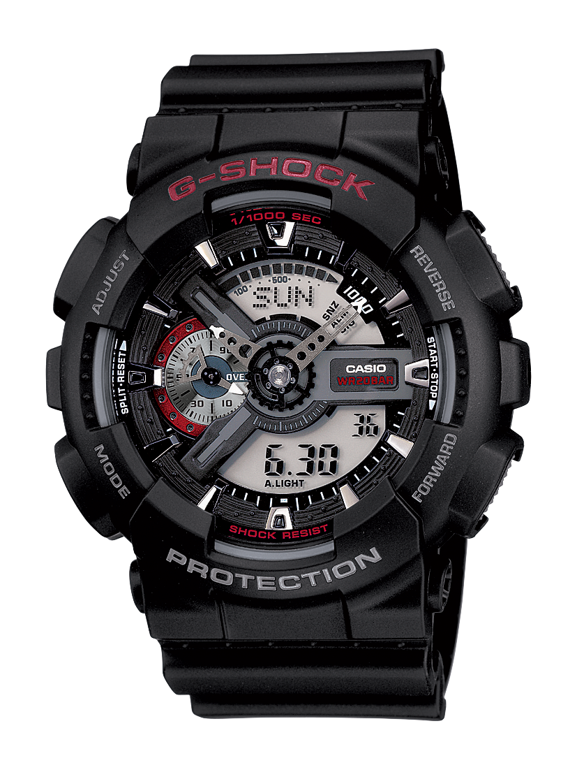 CASIO G-Shock Analogue / Digital Watch - GA110-1A G-SHOCK 