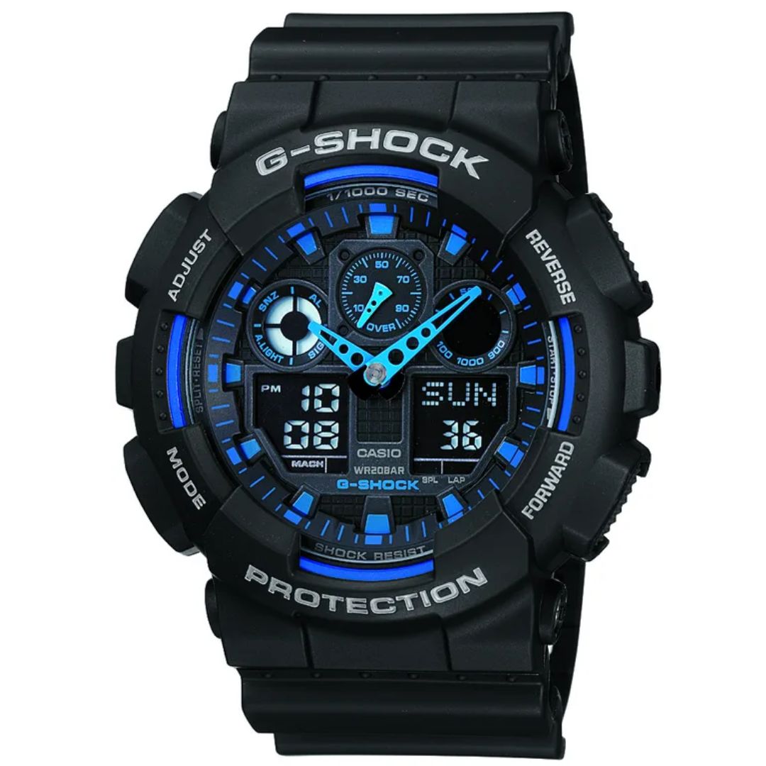 CASIO G-SHOCK GA100-1A2 G-SHOCK 