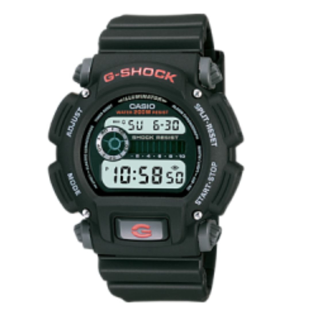 Casio G-Shock DW9052-1VDR – Tough Digital Resin Watch (200 m WR, Shock-Resist) G-SHOCK 