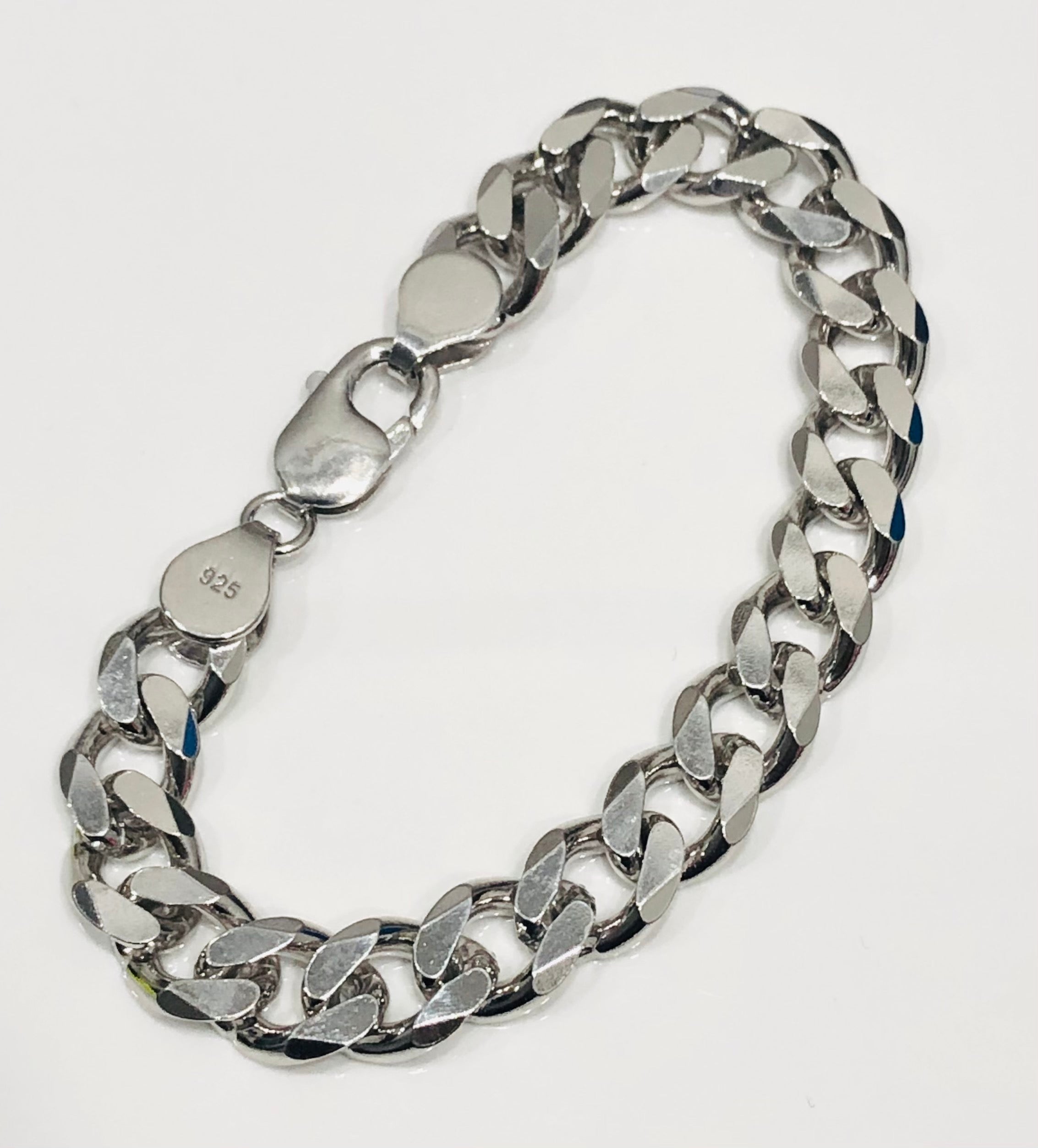 Sterling Silver CD300 Curb Link Bracelet Sterling Silver Bracelets 