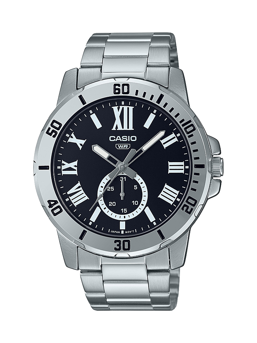 Casio Mens Analogue Watch - MTPVD200D-1B CASIO 