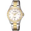 Citizen Ladies Quartz Two Tone Watch - EU6084-57A