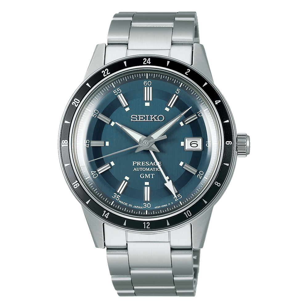 Seiko Presage Style60's GMT Automatic Watch - SSK009J1 Seiko 