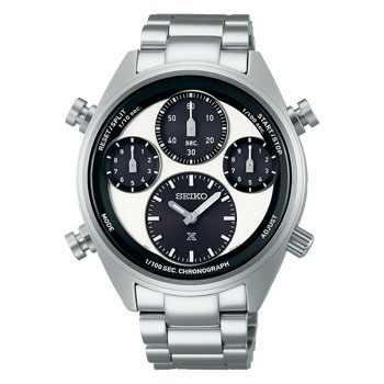 Seiko Prospex Speedtimer Panda Solar Men's Chronograph Watch - SFJ001P Seiko 