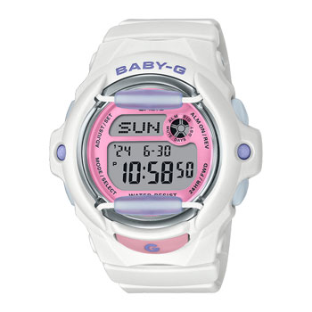 Casio Baby-G Digital Playful Colour Scheme 200m Waterproof - BG169PB-7D Baby-g 
