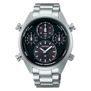 Seiko Prospex "Black on Black" Speedtimer Solar Men's Chronograph Watch - SFJ003P Seiko 