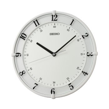 Seiko QXA805W Decorative White Dial Wall Clock Seiko 