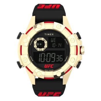 Timex UFC Kick 49mm Resin Strap Watch Pulsar 