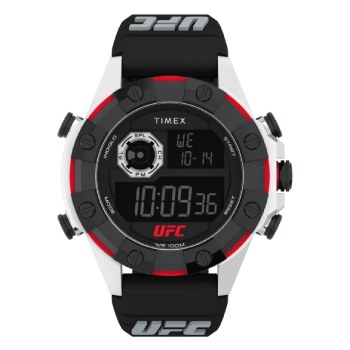 Timex UFC Kick 49mm Resin Strap Watch Pulsar 