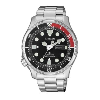 Citizen Automatic Promaster Marine Black Dial Watch - NY0085-86E Citizen Eco-Drive 