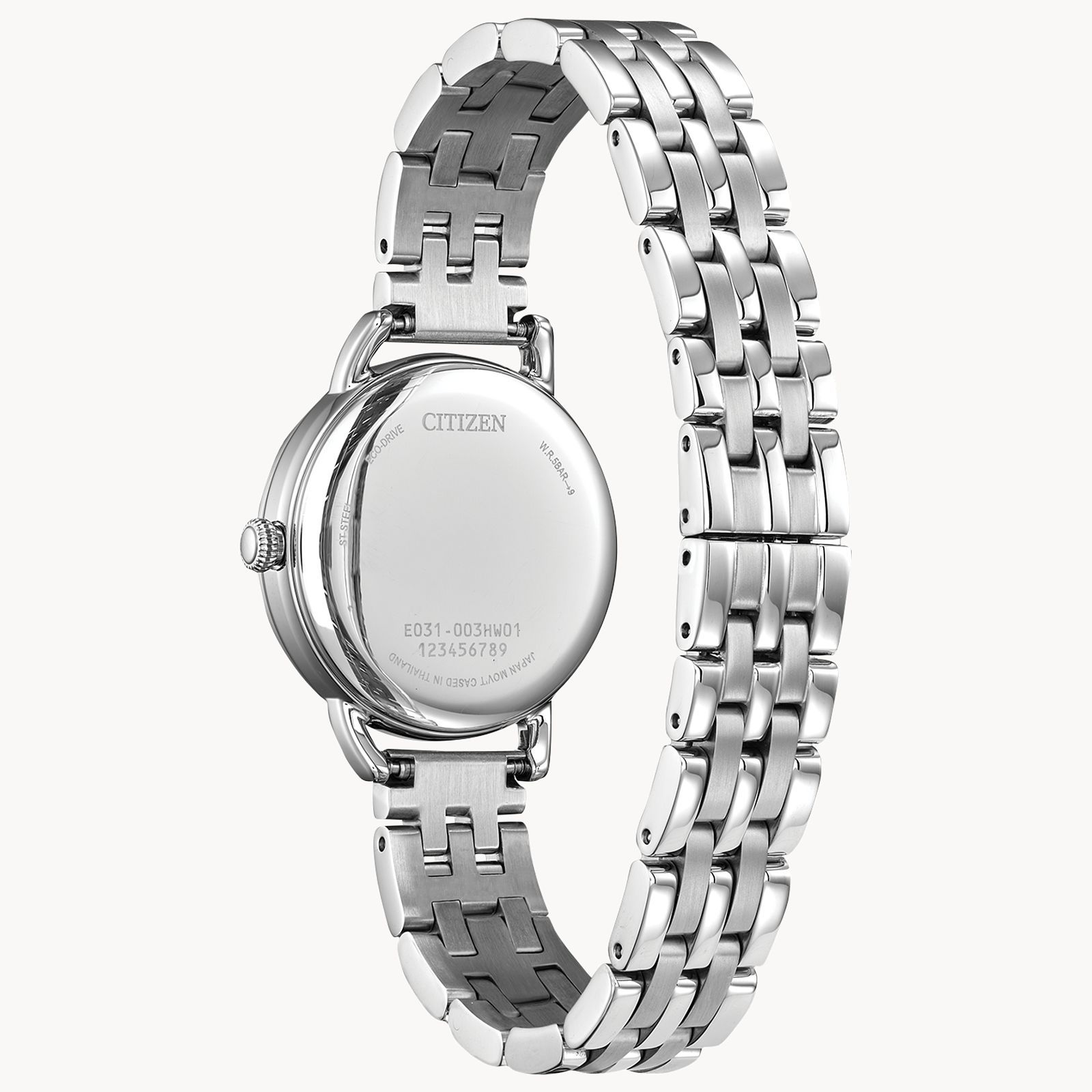 Citizen Eco-Drive Ladies Stainless Steel Dress Watch - EM1050-56A Citizen Eco-Drive Citizen Eco-Drive Ladies Stainless Steel Dress Watch - EM1050-56A Citizen Eco-Drive