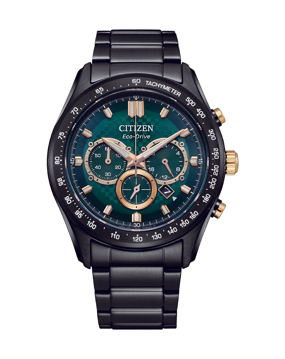 Citizen Eco-Drive Gents Chronograph 100m WR Emerald Green Dial Watch - CA4536-86X Citizen Eco-Drive Citizen Eco-Drive Gents Chronograph 100m WR Emerald Green Dial Watch - CA4536-86X Citizen Eco-Drive