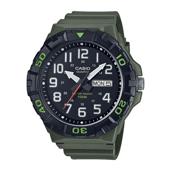Casio Gents Divers Look 100m Watch - MRW210H-3A CASIO