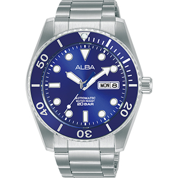 Alba Automatic Men's Blue Dial Stainless Watch - AL4359X ALBA 