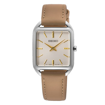 Seiko Ladies Daywear Square Face Watch - SWR089P1 Seiko 