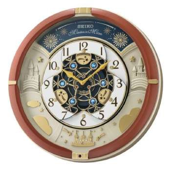 Seiko Melodies In Motion Musical Wall Clock - QXM378-B Seiko 