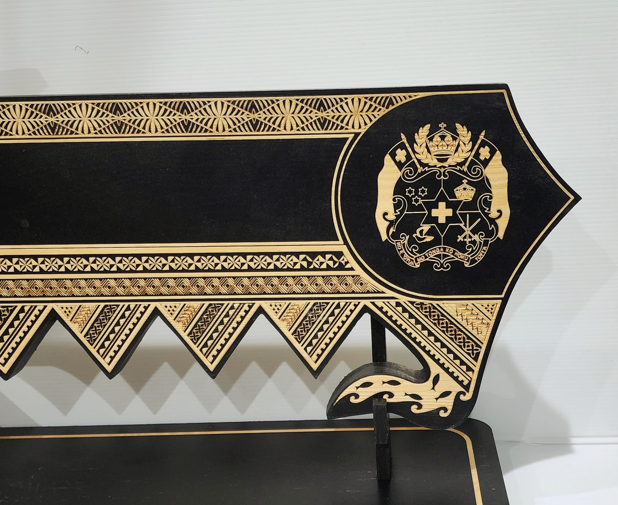 21st Wooden Key Black Shade Island Design On Stand With Tongan Sila 21st Keys 21st Wooden Key Black Shade Island Design On Stand With Tongan Sila 21st Keys