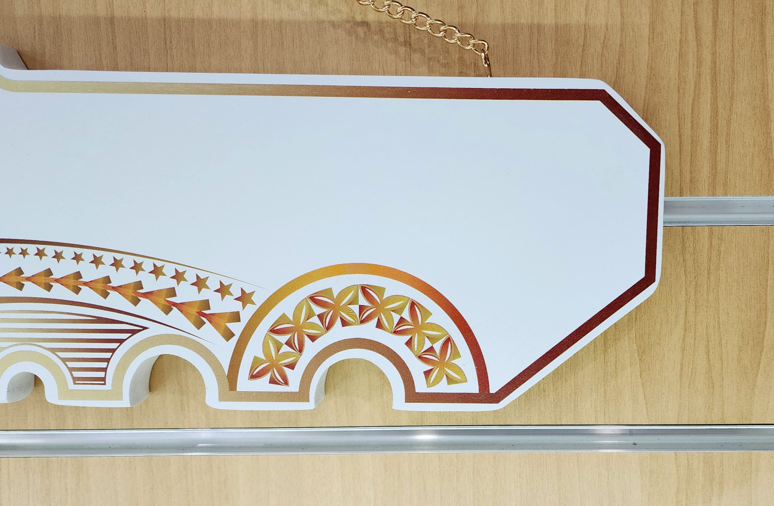 Island Design Golden Red Theme Colour UV Printed Birthday Key 21st Keys Island Design Golden Red Theme Colour UV Printed Birthday Key 21st Keys