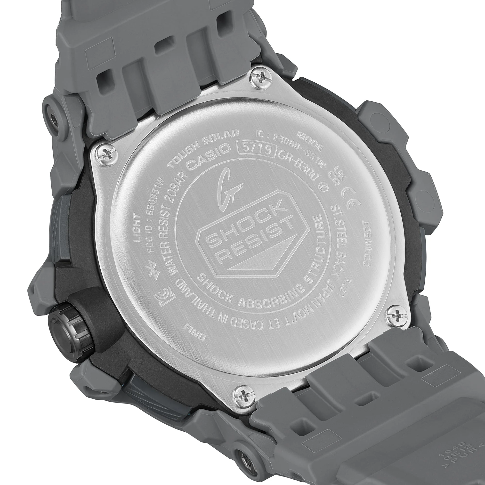 G-Shock Master of G Gravity Master Solar Powered Bluetooth 200M WR Watch - GRB300-8A2 G-SHOCK G-Shock Master of G Gravity Master Solar Powered Bluetooth 200M WR Watch - GRB300-8A2 G-SHOCK