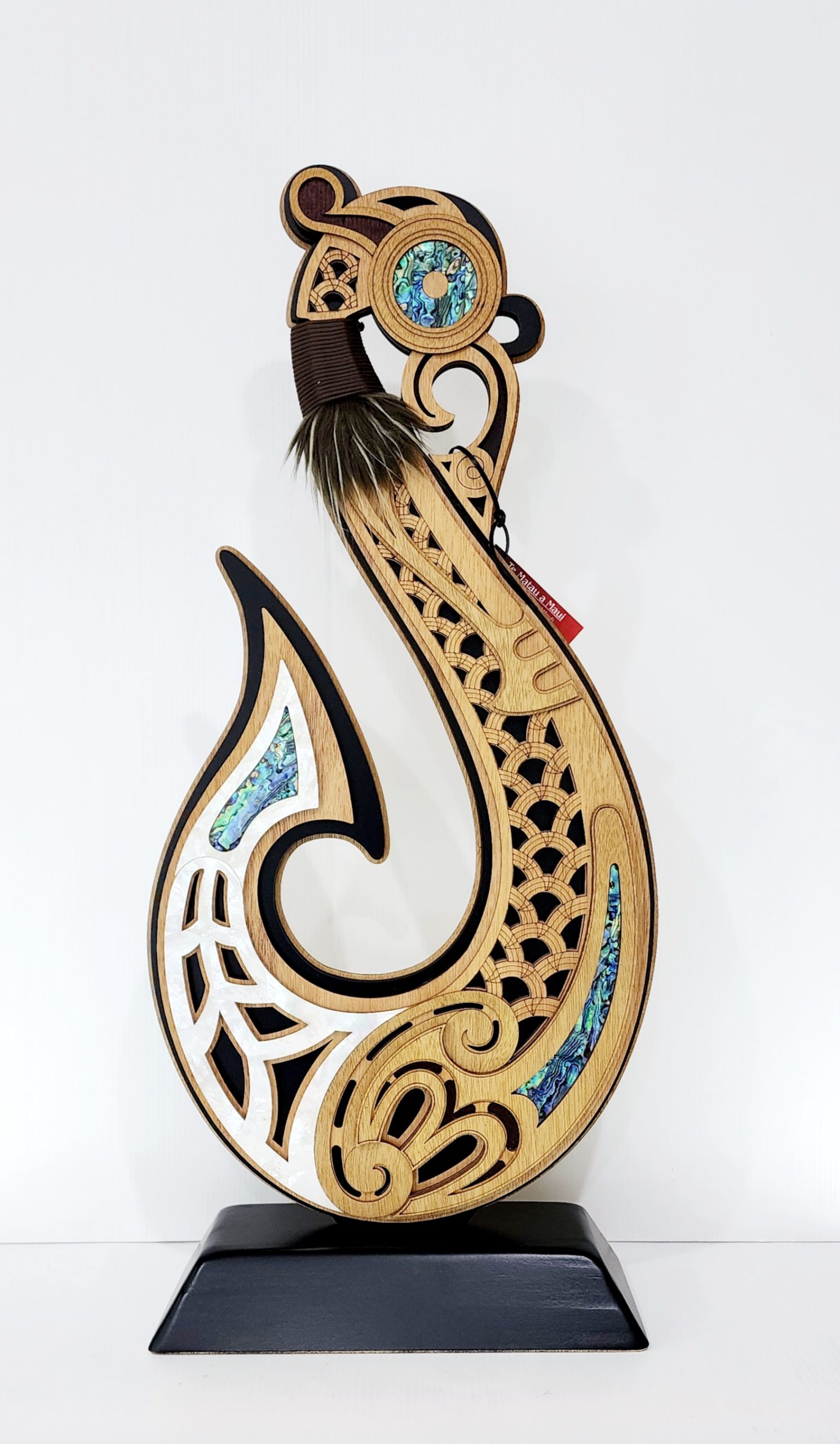 Extra Large 610mm Standing Wooden Hook NIXON, WATCH 