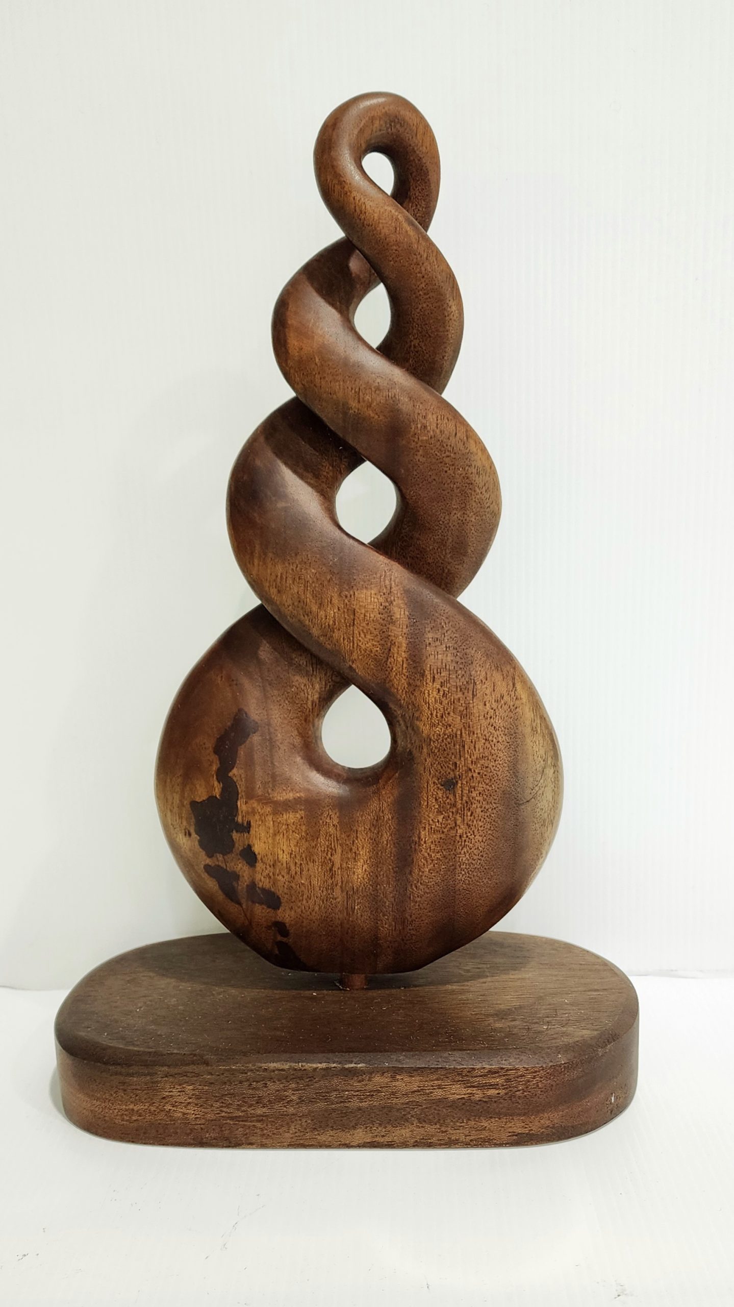 Wooden Carved Twist On Base 320mm High NIXON, WATCH Wooden Carved Twist On Base 320mm High NIXON, WATCH