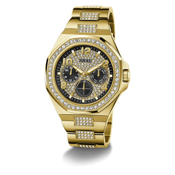 Guess Mens Empire Gold Tone Multi-Function Watch - GW0785G2 GUESS 