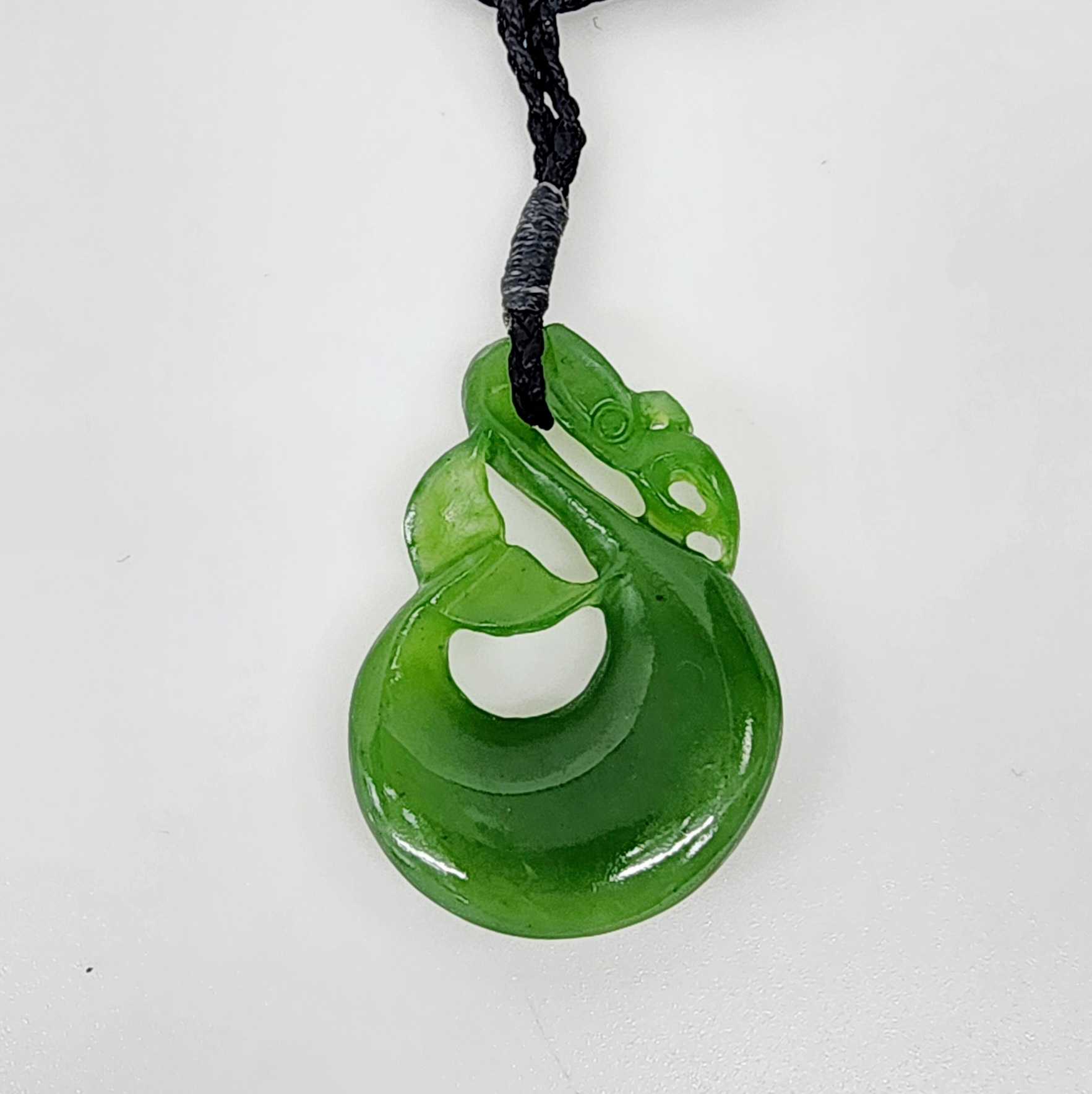 Pounamu Manaia Whale's Tail Necklace Greenstone?Jewellery Pounamu Manaia Whale's Tail Necklace Greenstone?Jewellery