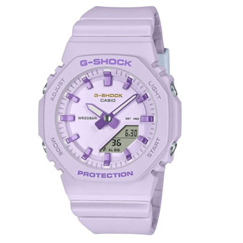 Casio G-Shock Womens Analog/Digital Midsize International Women's Day Purple Case & Band, 200m WR - GMAP2125W-6A G-SHOCK