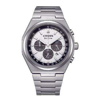 Citizen Zenshin Super Titanium Chronograph Silver Dial - CA4610-85A G-SHOCK 