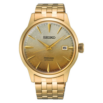 Seiko Presage Automatic "Beer Julep" Cocktail Time Watch - SRPK46J G-SHOCK 
