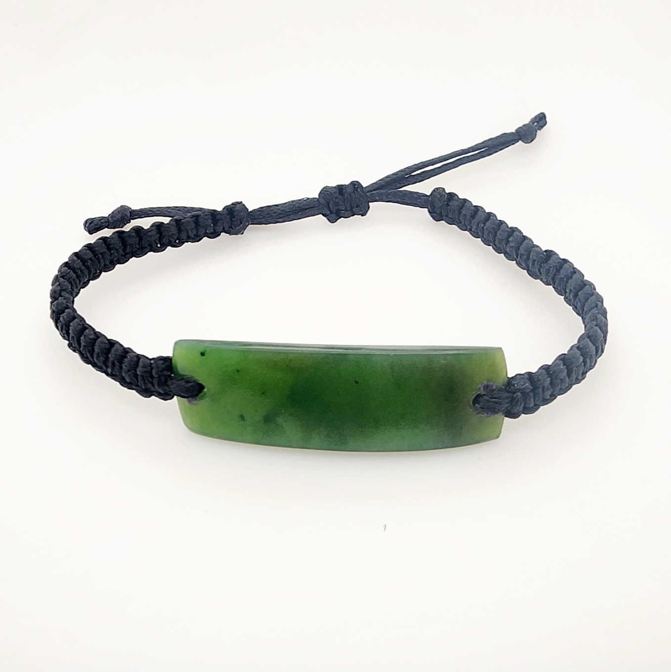 Adults Size NZ Greenstone ID Bracelet - GS-ID-02 Greenstone?Jewellery 