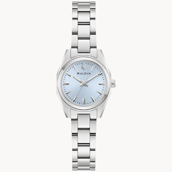 Bulova Surveyor Light Blue Dial Stainless Steel Watch - 96L346 CASIO 