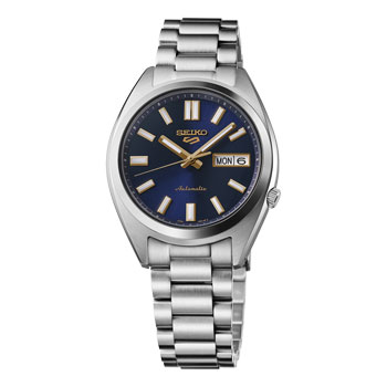 Seiko 5 Sports SNXS Vintage Gold Collection – in Blazer Blue - SRPL55K1 CASIO 