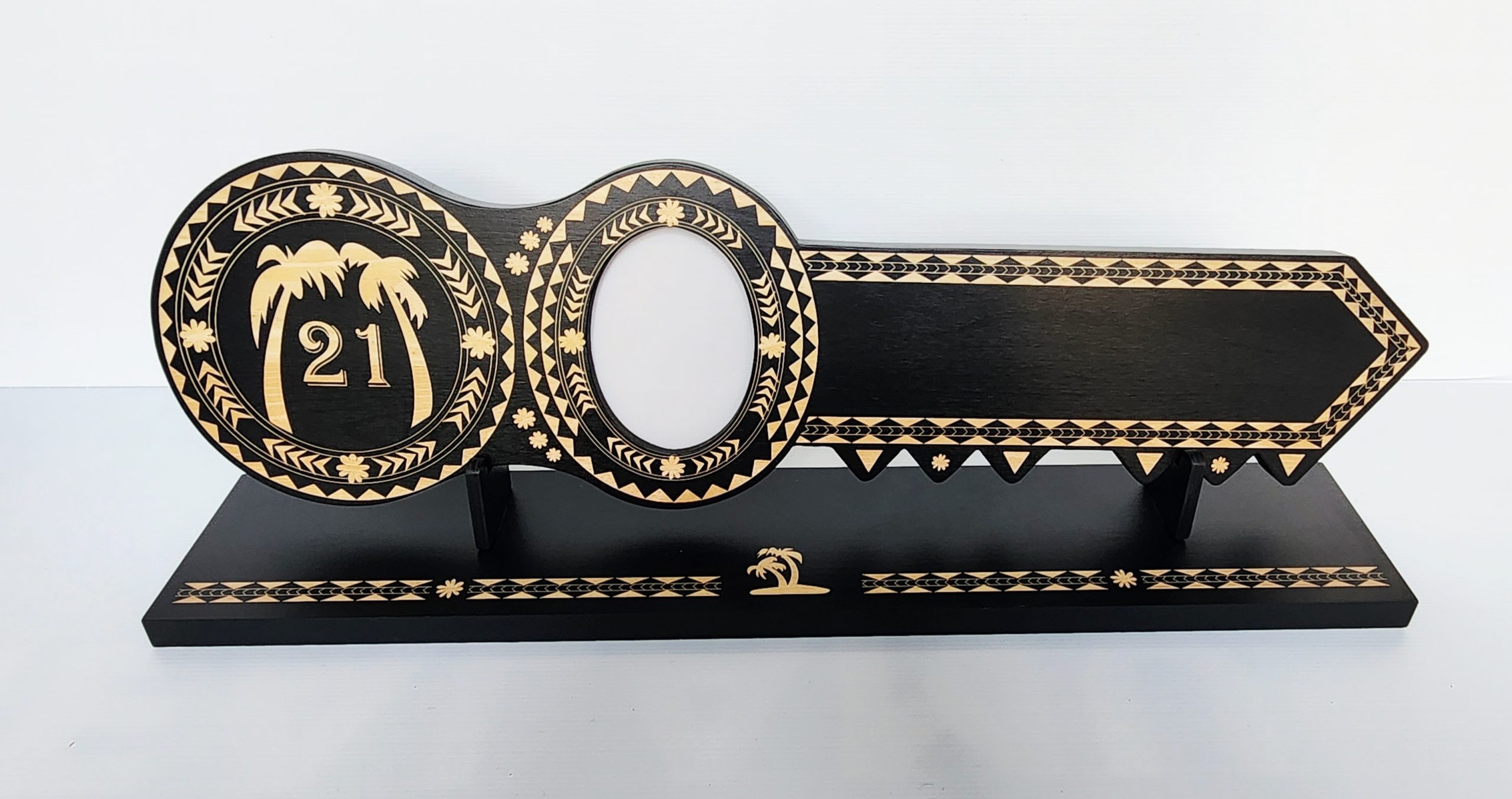 Island Design Wooden Birthday Key with "Two Palm Trees" & "21" Laser Engraved – SJ2513BLK 21st Keys Island Design Wooden Birthday Key with "Two Palm Trees" & "21" Laser Engraved – SJ2513BLK 21st Keys