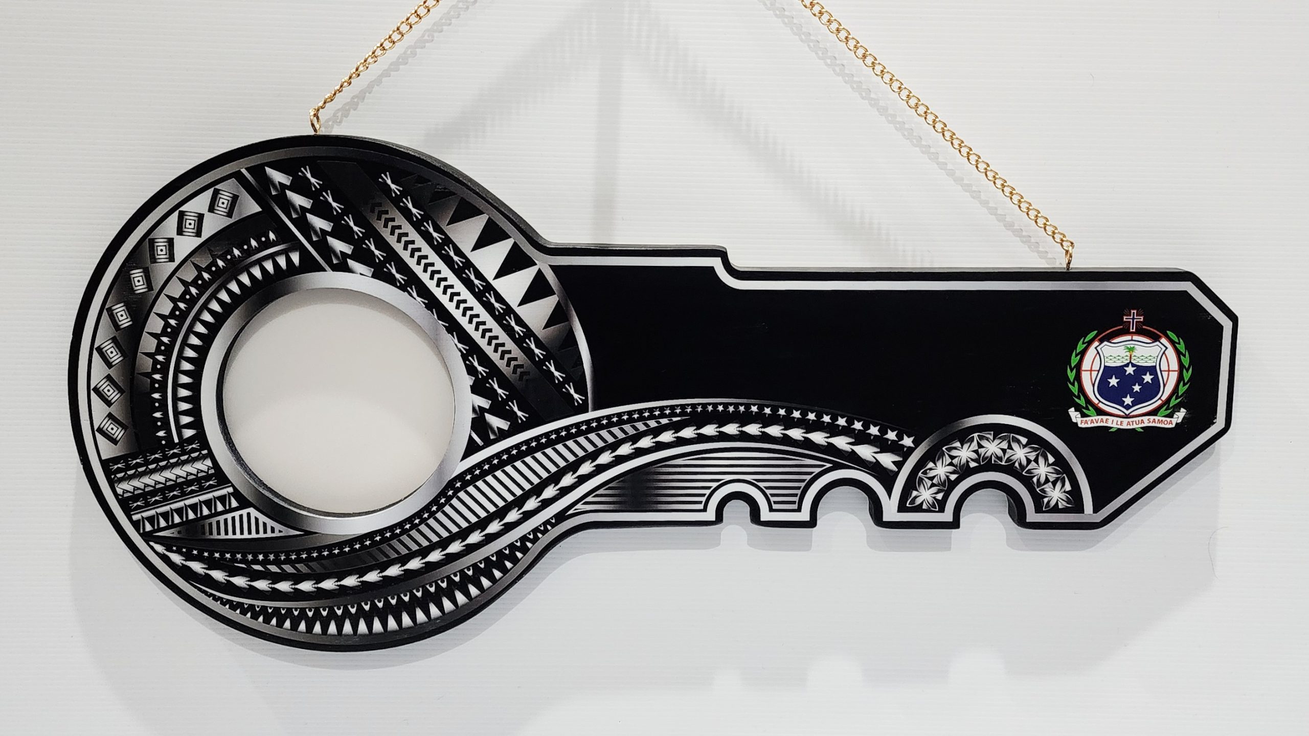 Island Design Silver Theme Colour UV Printed Wooden Birthday Key with "Samoan Sila – SJ2261 21st Keys Island Design Silver Theme Colour UV Printed Wooden Birthday Key with "Samoan Sila – SJ2261 21st Keys