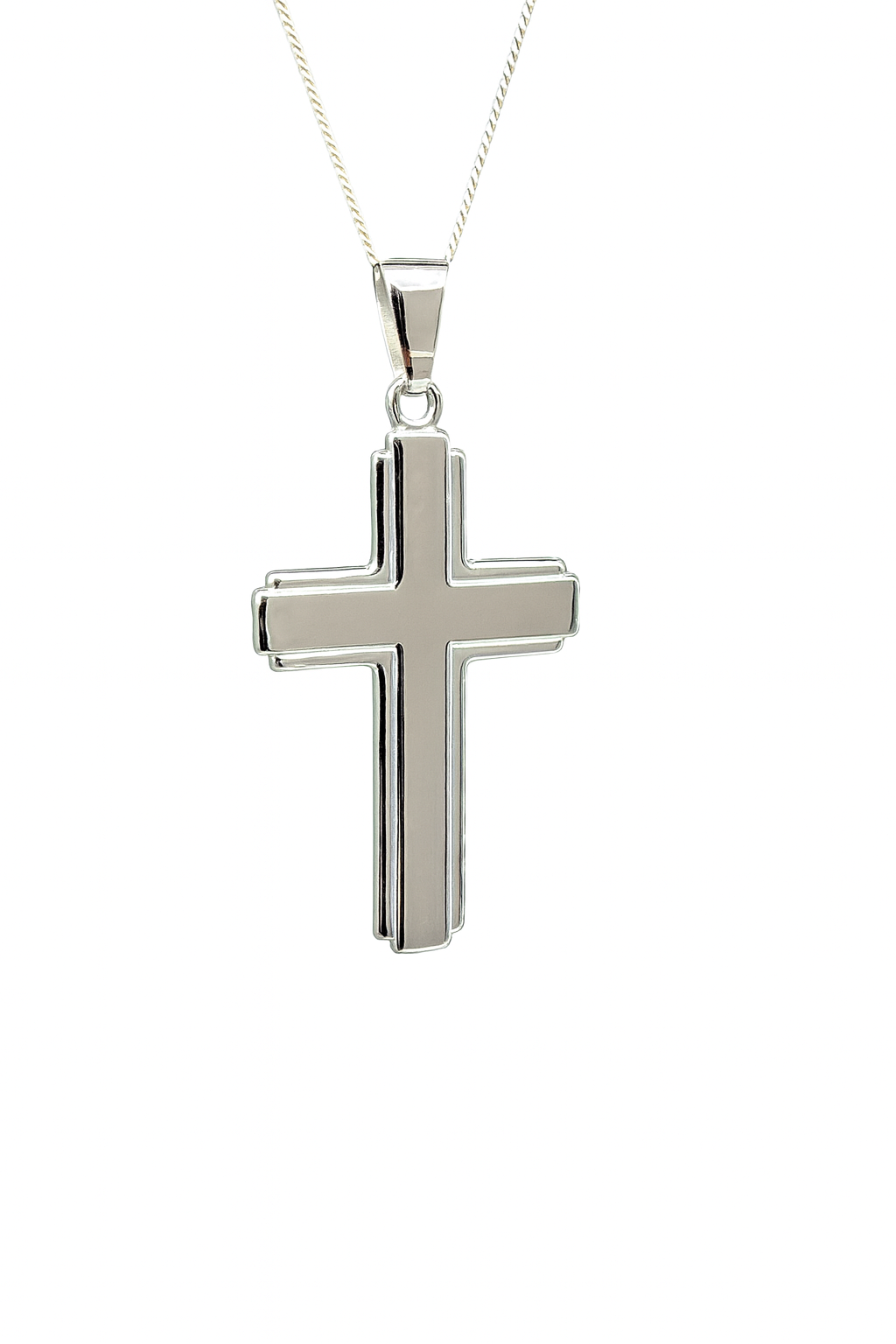 Sterling Silver Cross Pendant with Complimentary Chain - S106988P/5 Sterling Silver Pendants 
