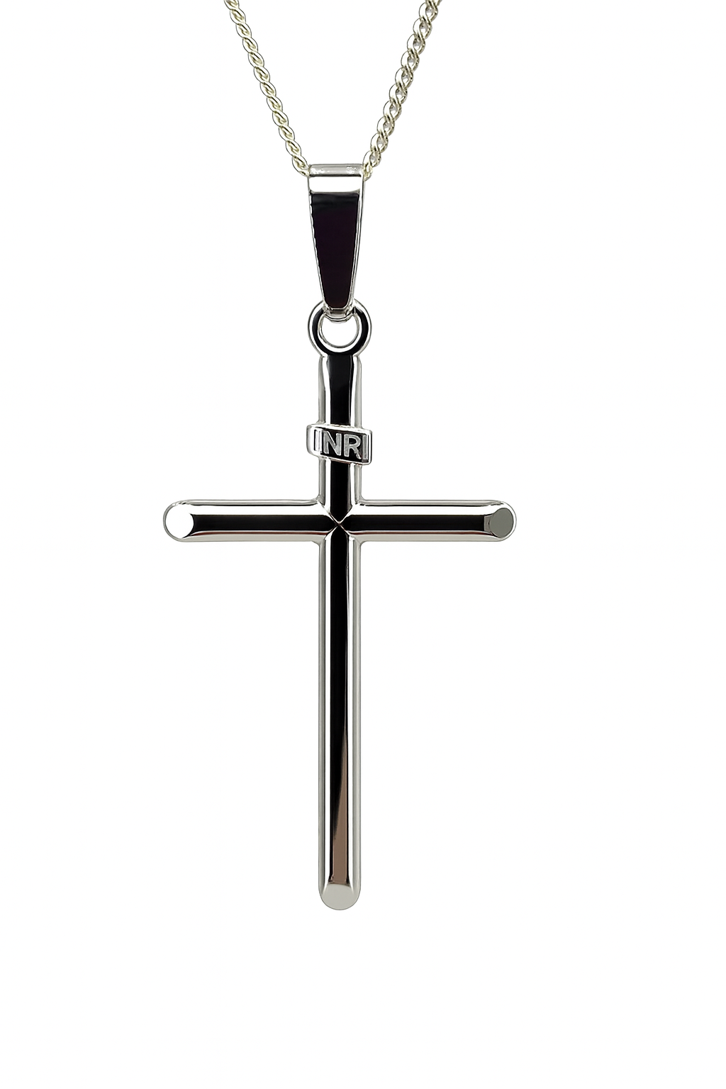 Sterling Silver Cross Pendant with Complimentary Chain - S105267P/9 Sterling Silver Pendants 