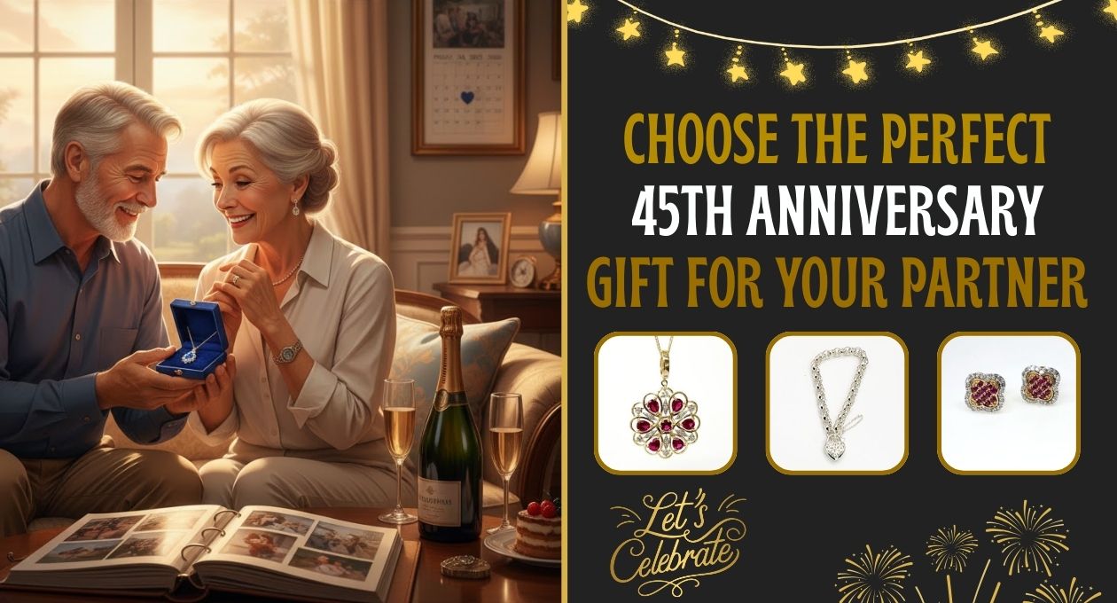 How to Choose the Perfect 45th Anniversary Gift for Your Partner